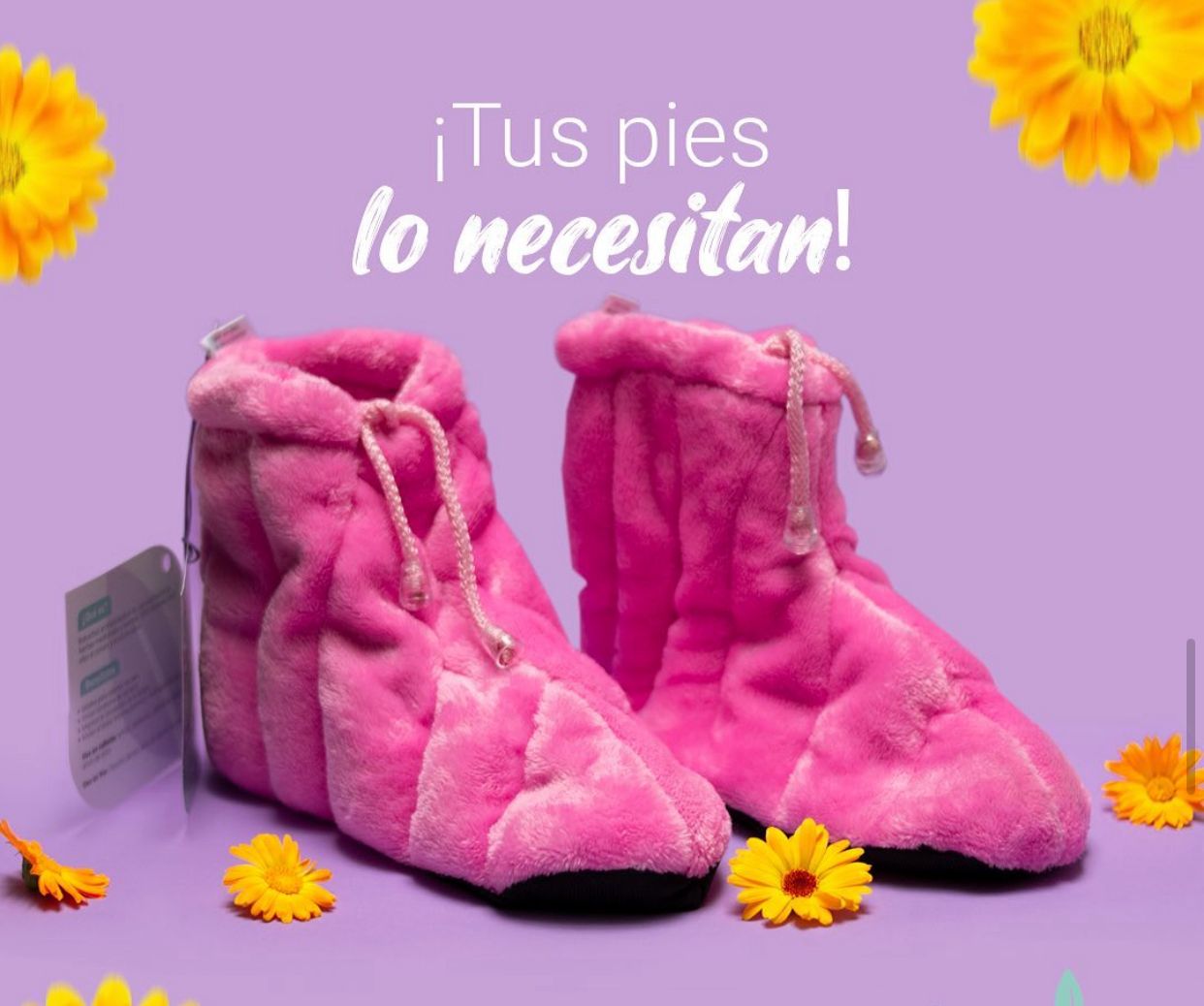 Babuchas térmicas herbales