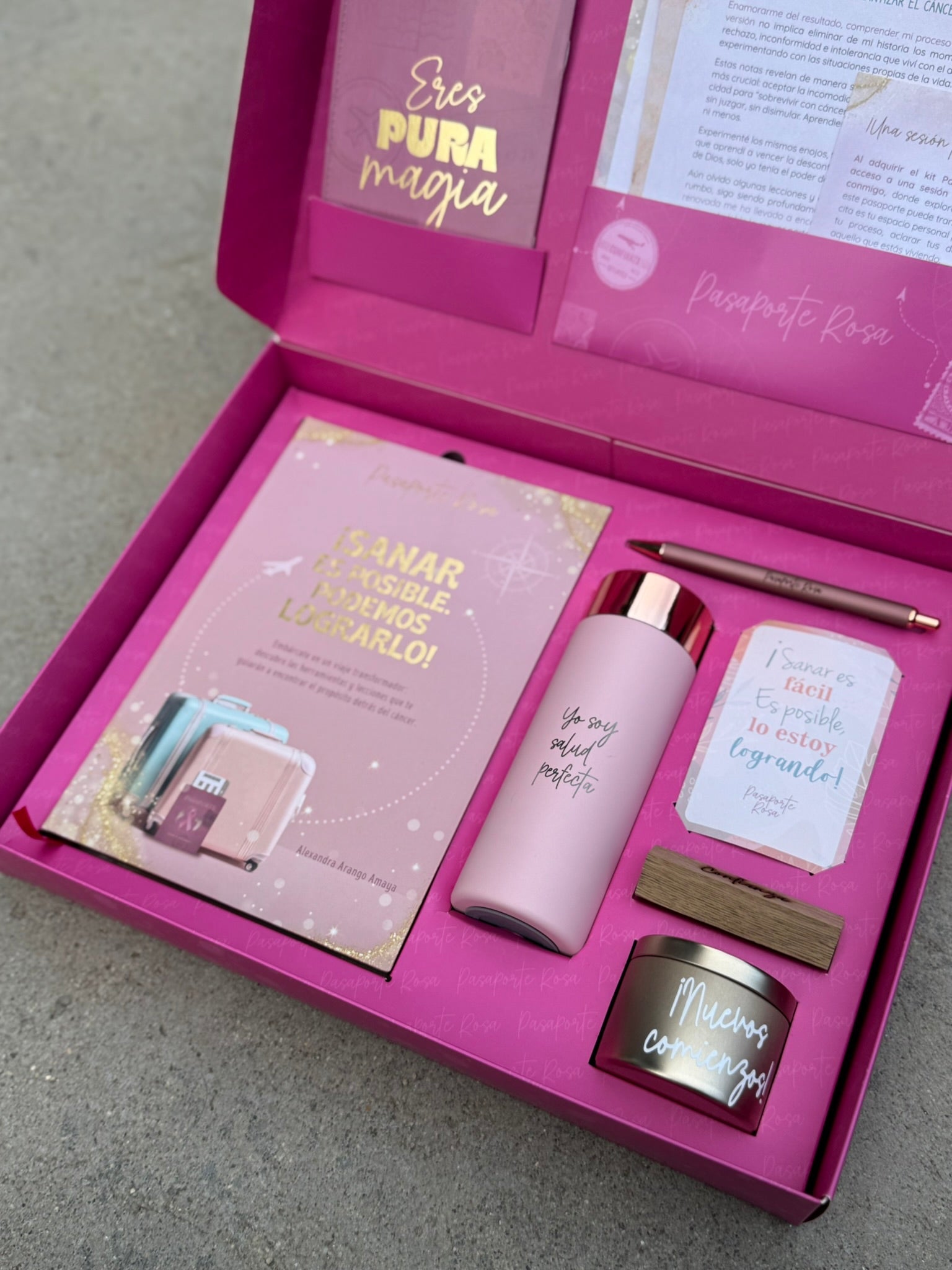 Kit Pasaporte Rosa - ¡Sanar es posible y podemos lograrlo!