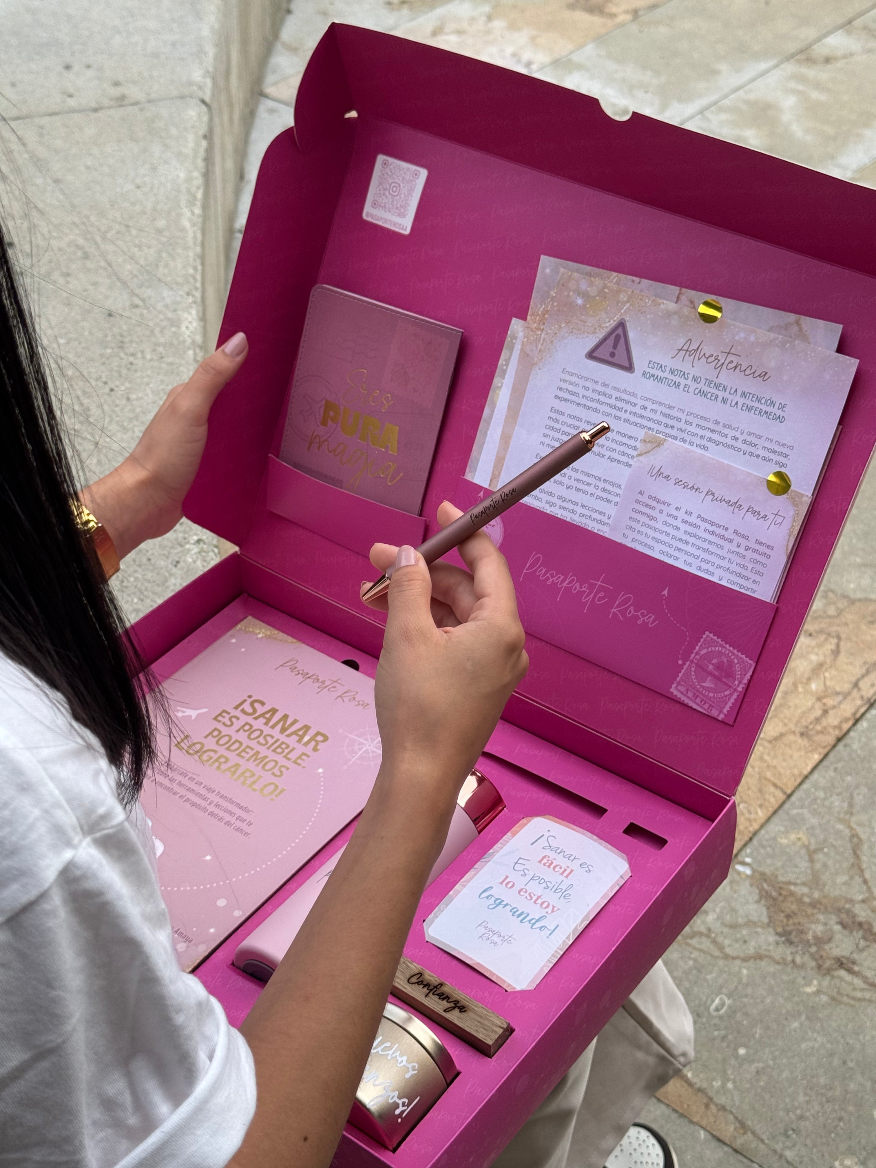Kit Pasaporte Rosa - ¡Sanar es posible y podemos lograrlo!