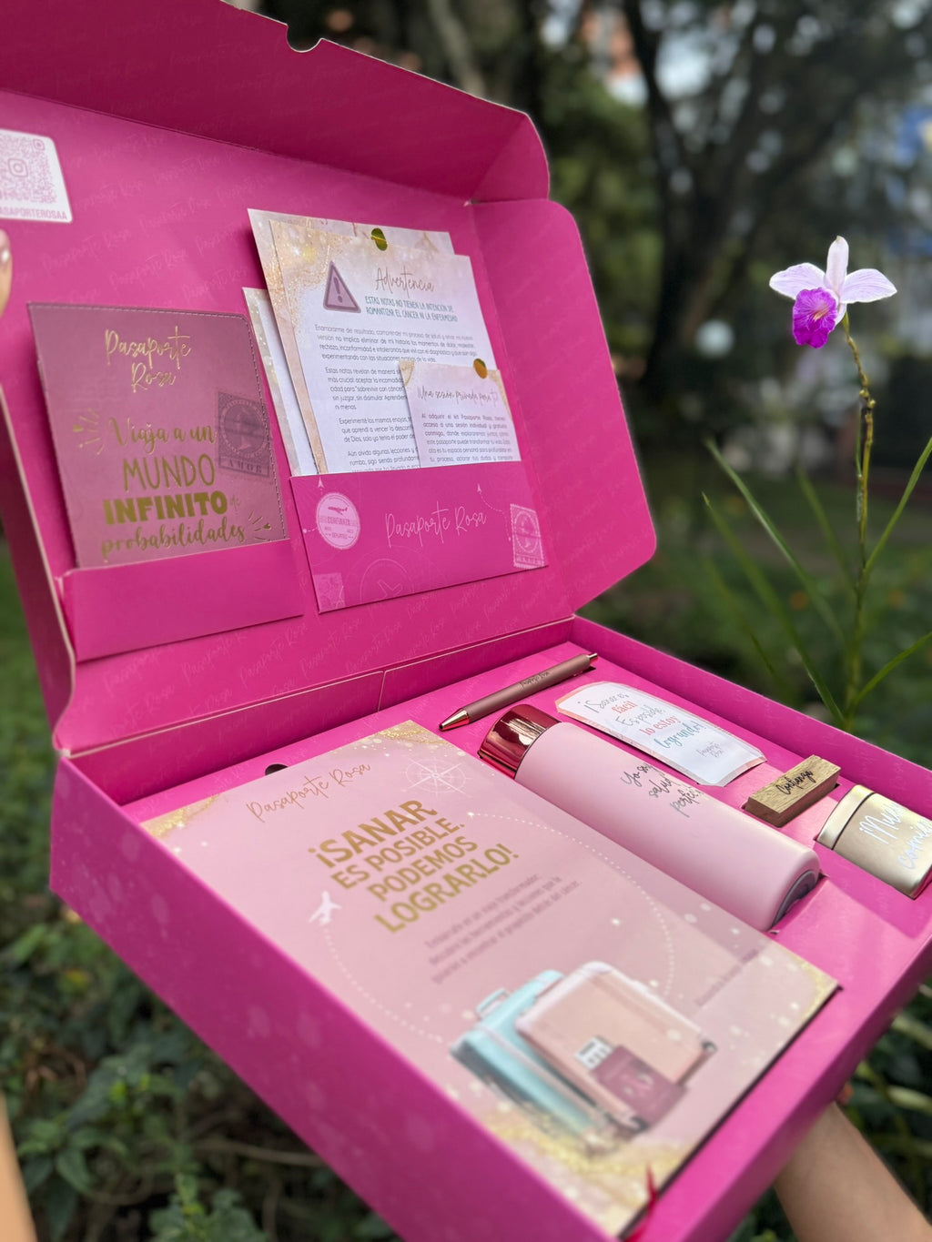 Kit Pasaporte Rosa - ¡Sanar es posible y podemos lograrlo!