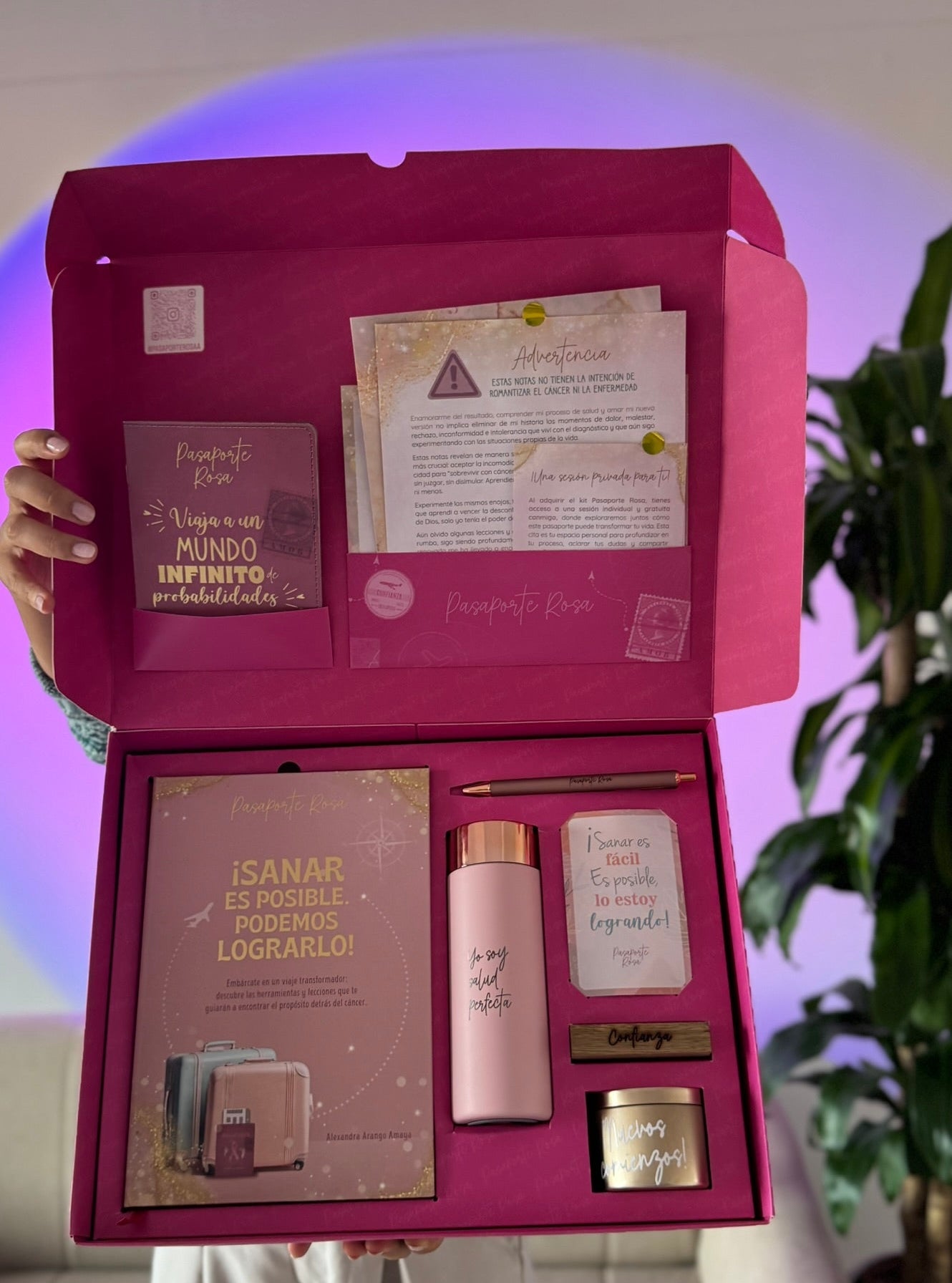 Kit Pasaporte Rosa - ¡Sanar es posible y podemos lograrlo!