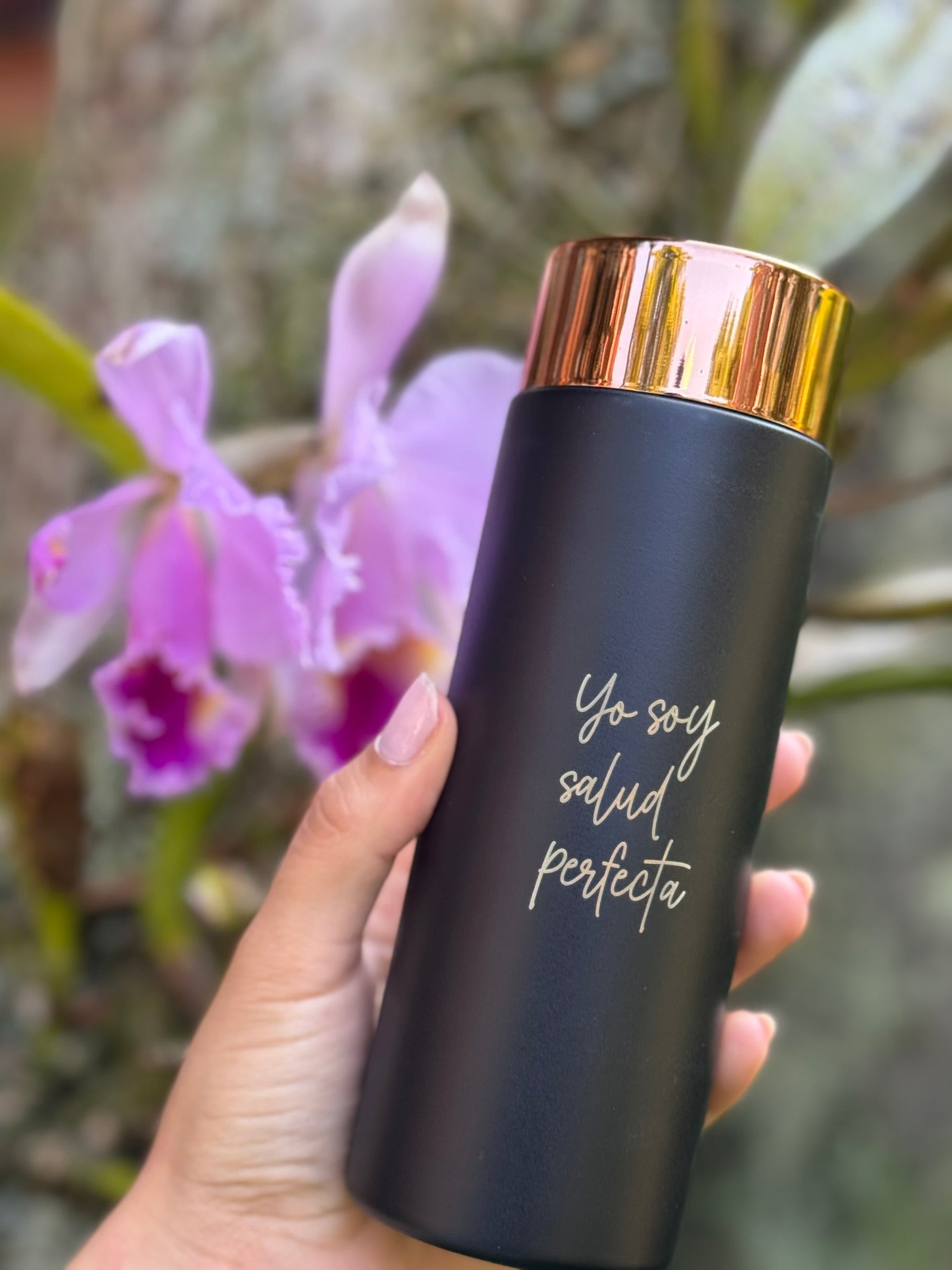 Termo Térmico Pasaporte Rosa